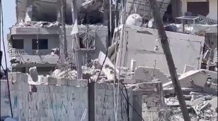 صحفية فلسطينية: تدمير المباني بالنصيرات في إطار عملية التخريب الإسرائيلي