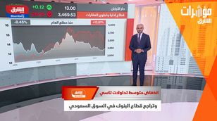 انخفاض متوسط تداولات تاسي.. وتراجع قطاع البنوك في السوق السعودي