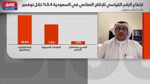 النفط يقود نمو الإنتاج الصناعي السعودي بنسبة 3.4%