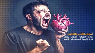 أمراض القلب والغضب.. دراسة أميركية