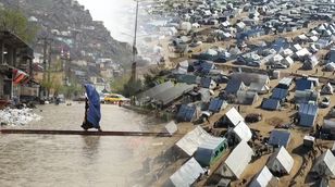 أهالي غزة يبحثون عن مأوى عقب النزوح.. وفيضانات تجتاح أفغانستان