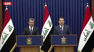 وقائع المؤتمر الصحفي بين رئيس حكومة كردستان ورئيس الوزراء العراقي